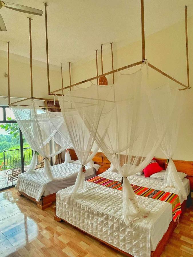 Homestay Khanh Dang Lac Son Zewnętrze zdjęcie
