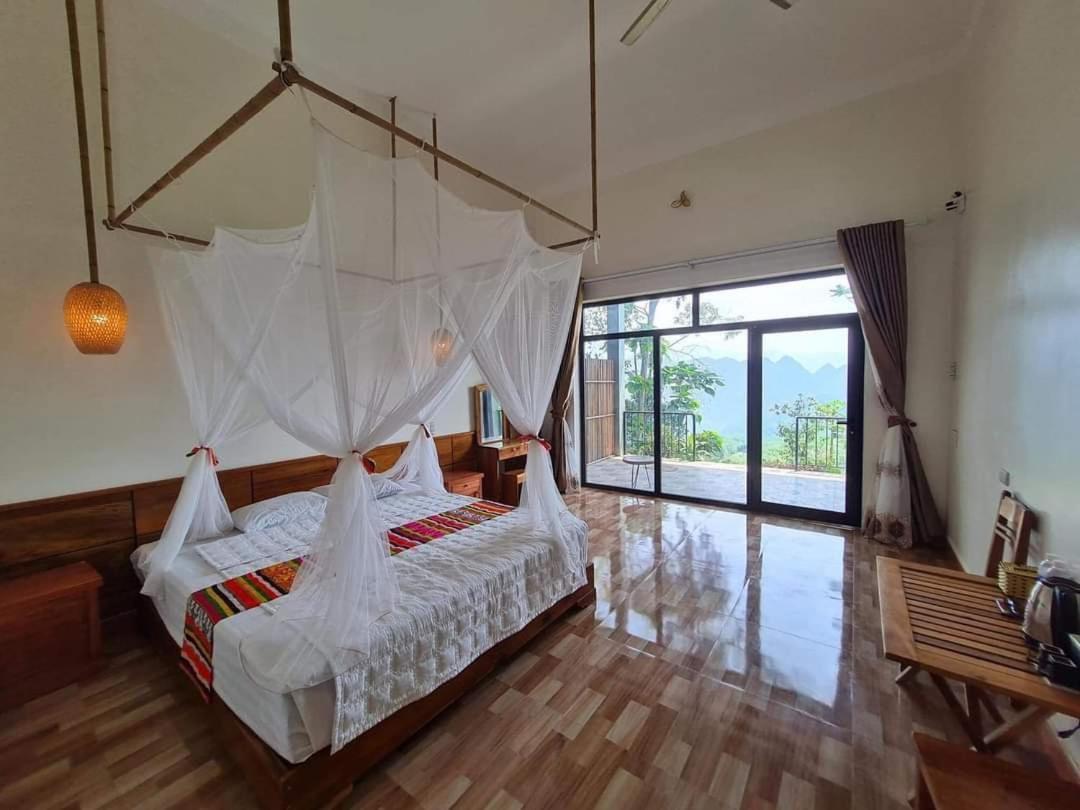 Homestay Khanh Dang Lac Son Zewnętrze zdjęcie